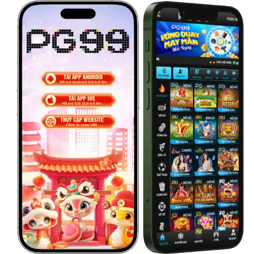 giao diện app PG99